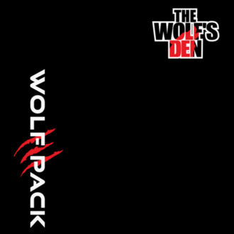 THE WOLF'S PACK - SWEATSHORTS - BLACK - $L3PD8F$ Design