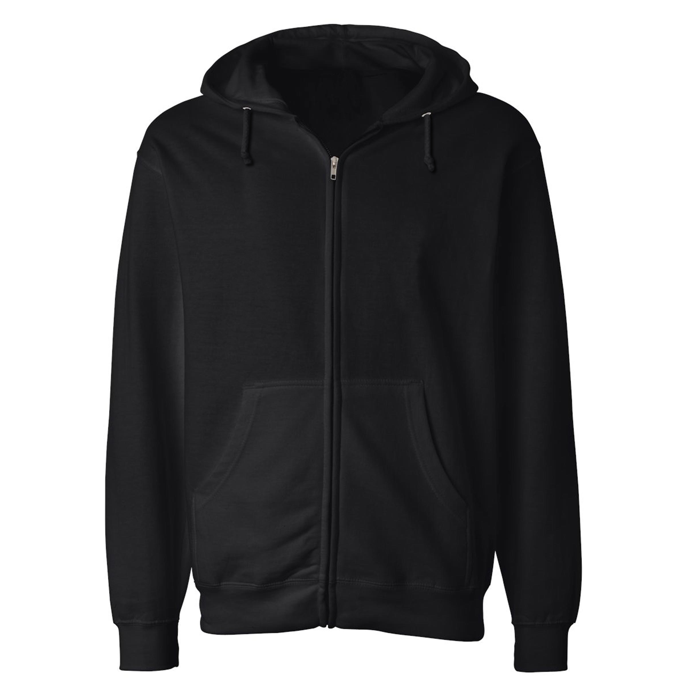 X-FACTOR - PREMIUM MEN'S ZIPPER HOODIE - BLACK - DTF-2Q7HWG The